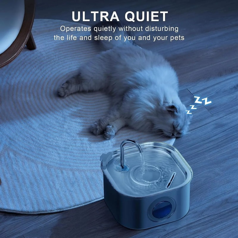 Large Capacity Stainless Steel Pet Water Fountain 4