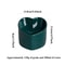 Slanted Elevated Ceramic Cat Bowl With Stand 9