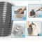 WallMounted Cat Corner SelfGroomer Scratcher 5