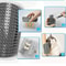 WallMounted Cat Corner SelfGroomer Scratcher 5