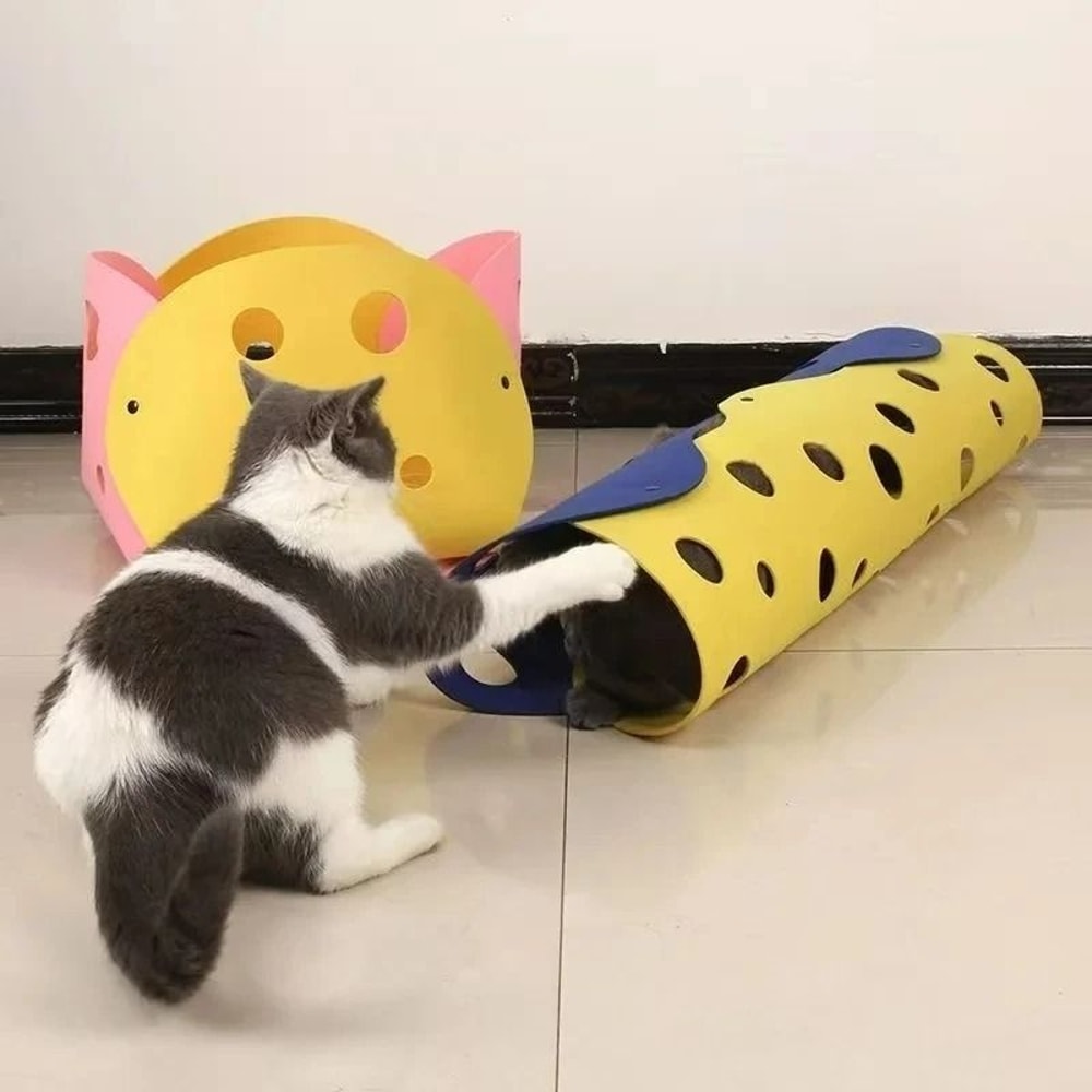 Modular Splicing Felt Cat Tunnel Nest 3