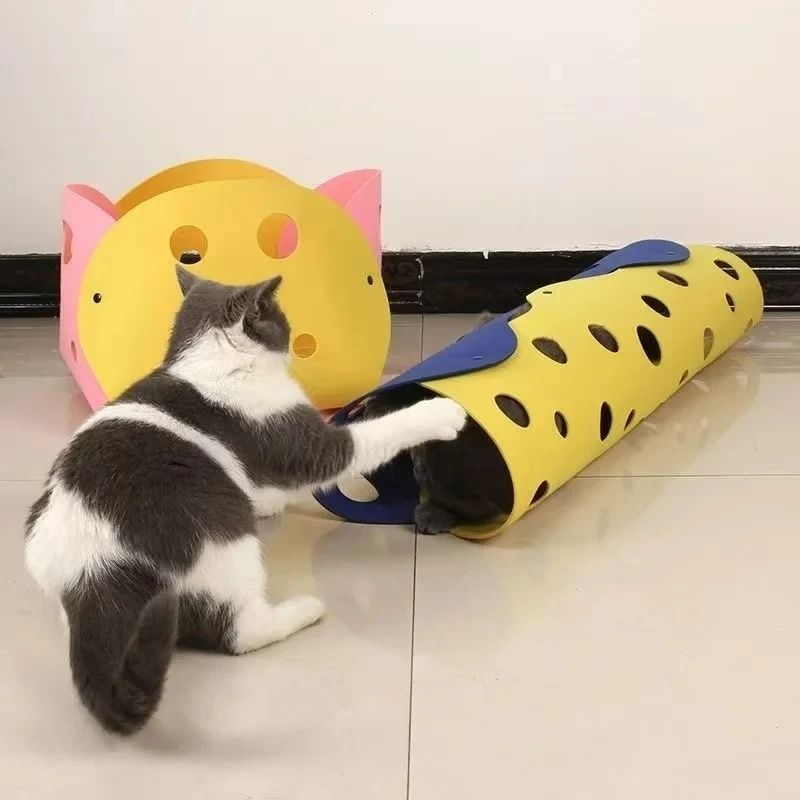 Modular Splicing Felt Cat Tunnel Nest 3