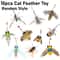 10Piece Simulated Insect Feather Replacement Set 6