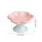 FlowerInspired Elevated Ceramic Pet Bowl 5