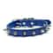 Spiked And Studded Faux Leather Pet Safety Collar 14