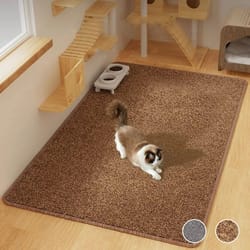 natural sisal cat scratching mat and furniture protector