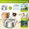 4L Stainless Steel UltraQuiet Automatic Pet Fountain 4