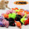 25Pack Interactive Plush Mouse Toy Set 0