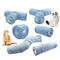 3Way Foldable Interactive Pet Tunnel 0