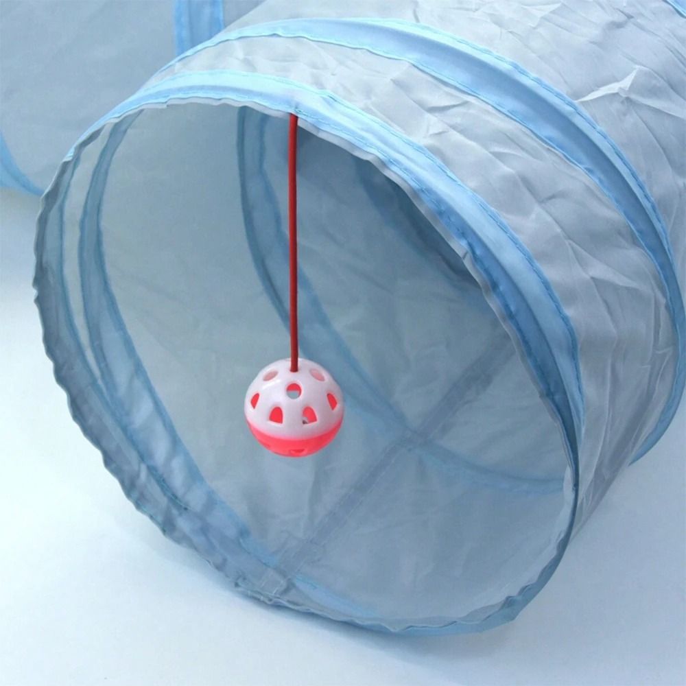 3Way Foldable Interactive Pet Tunnel 3