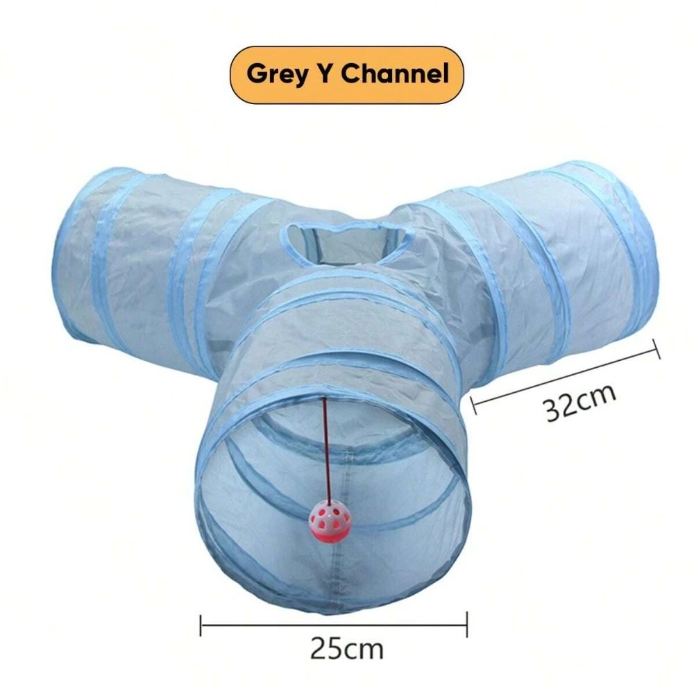 3Way Foldable Interactive Pet Tunnel 4