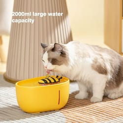 ultra-quiet 2l automatic recirculating pet water fountain