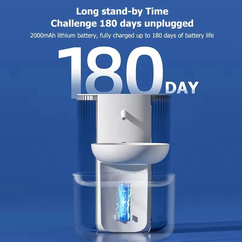 3L Intelligent Clean Dirty Separation Pet Fountain 4