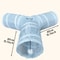 SShape Collapsible Interactive Pet Tunnel 8