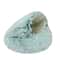 UltraSoft Plush Hooded Calming Pet Bed 9