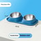 Orthopedic Stainless Steel Double Diner With Tilt Safeguard 8