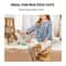 Orthopedic 3in1 Triple Pet Feeder With Solid Wood Stand 6