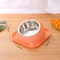 Professional Stainless Steel AntiTipping Pet Feeding Basin 7