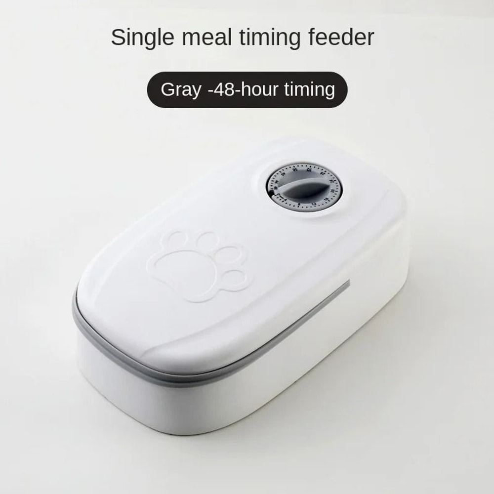 Single Tray Timed Wet Food Feeder With Cooling Chamber 7