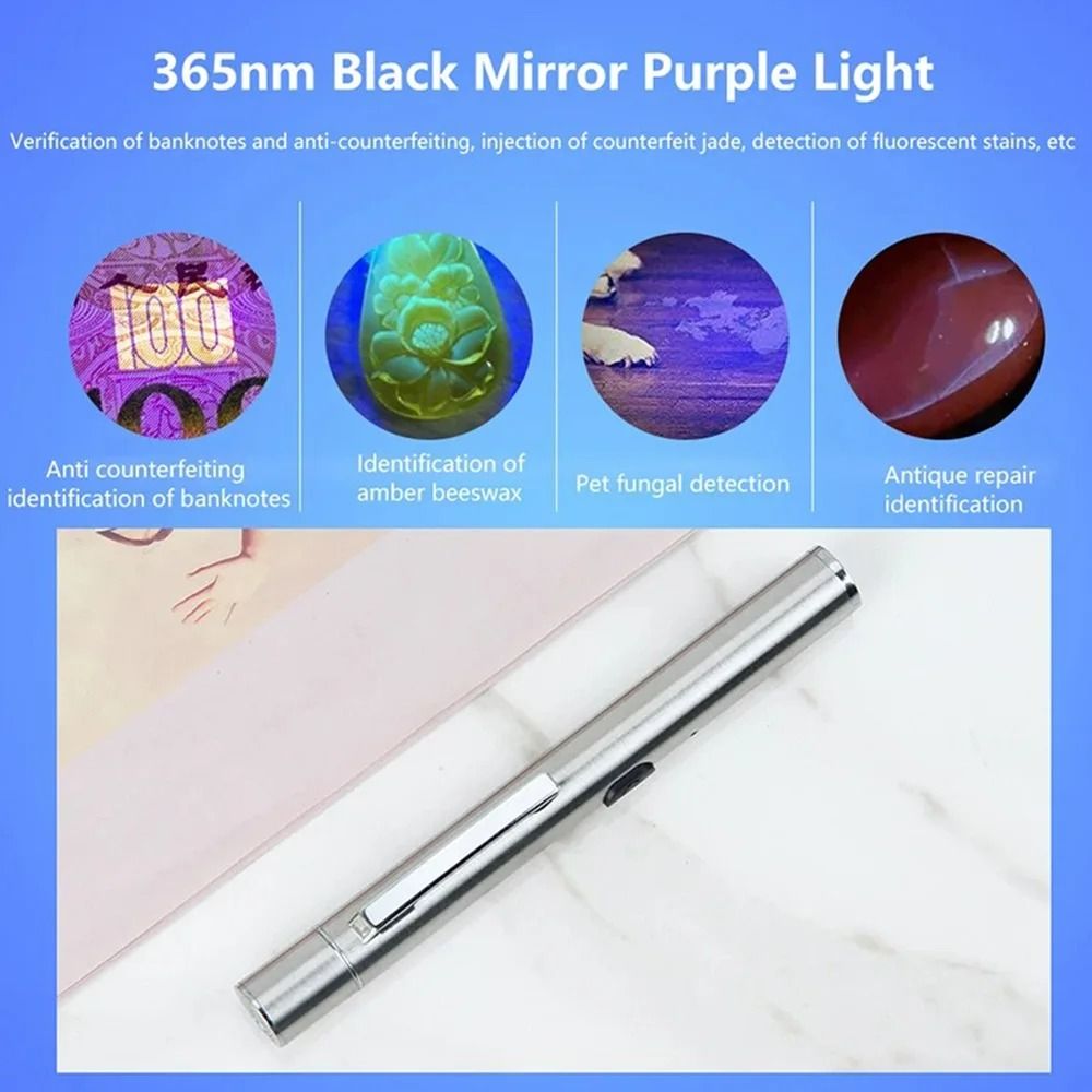 Professional 365nm UV Woods Lamp For Pet Skin Health 3