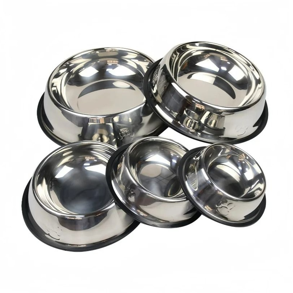 Durable Stainless Steel Daily Feeding Bowl 3