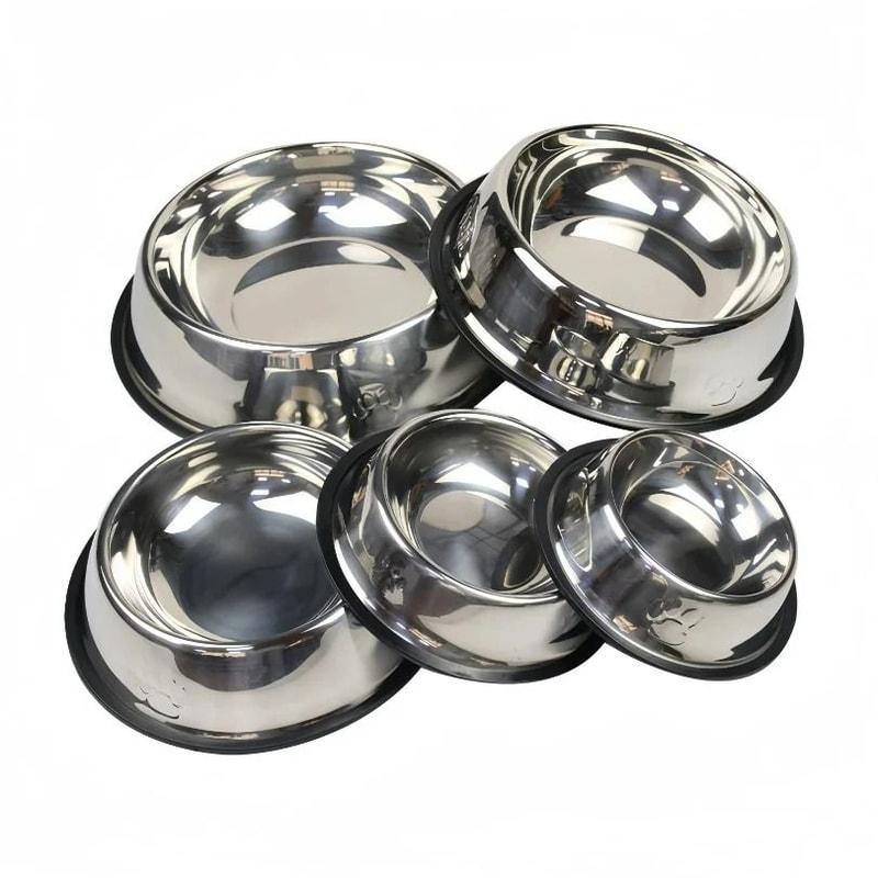 Durable Stainless Steel Daily Feeding Bowl 3