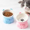 Creative Slanted Ceramic Pet Feeding Basin 3