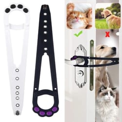 professional adjustable door-gap holder for cat access