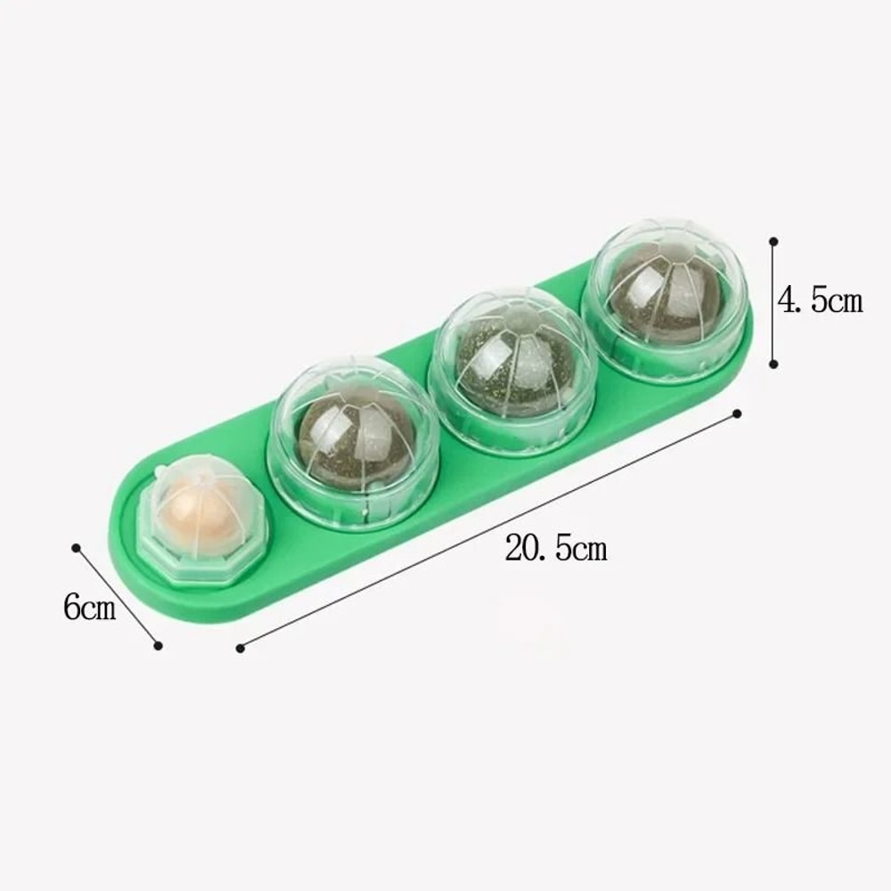 4in1 Rotating Catnip Silver Vine Dental Health Station 2