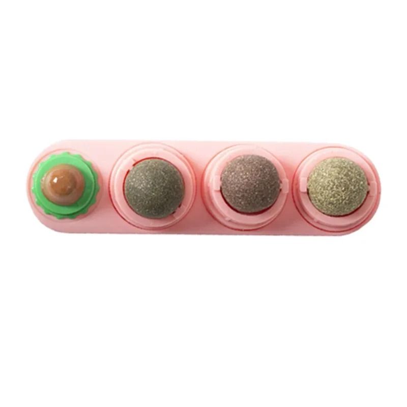 4in1 Rotating Catnip Silver Vine Dental Health Station 11