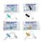 Professional Disposable Butterfly Infusion Needle 50Piece Bulk Pack 0