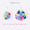 Interactive Plush BellBall Bouncy Pompom Set 5