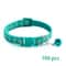 Bulk Adjustable Pet Collars With Safety Bells 100Piece Lot 24