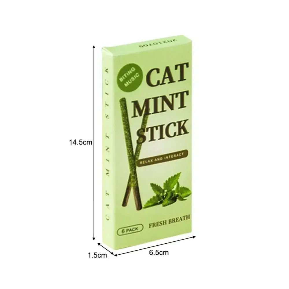 Natural Matatabi Silvervine Dental Chew Sticks 6Piece Set 6