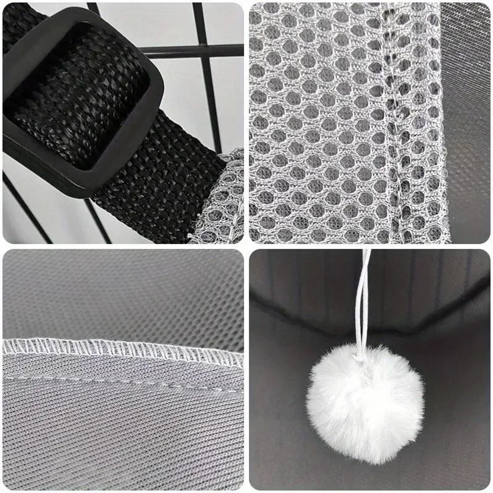 Breathable Mesh Hanging Pet Bed Suspended Sleeping Nest 3