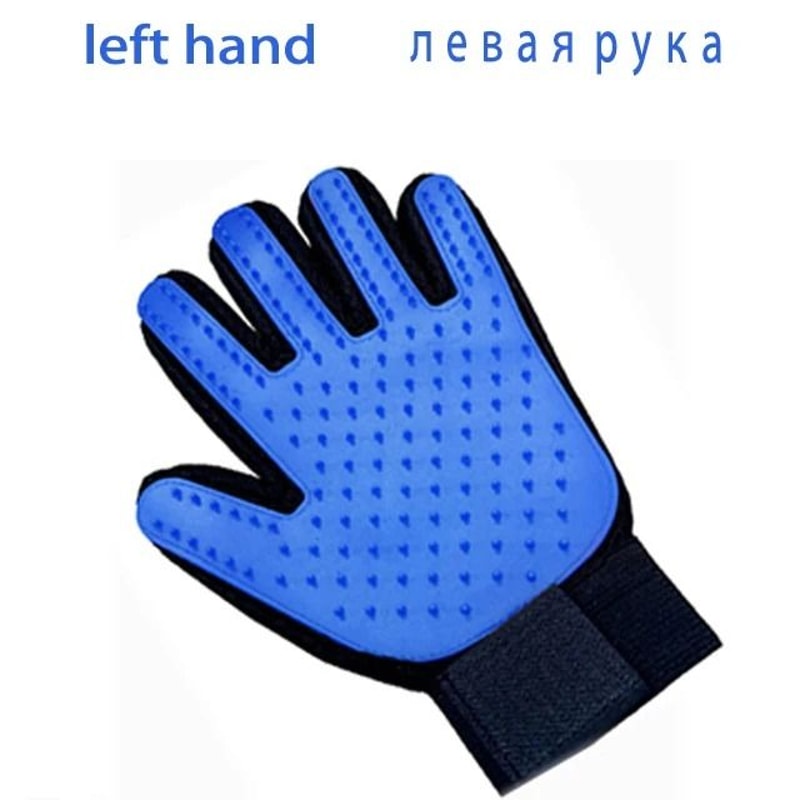 DualPet Interactive Grooming Deshedding Glove 9