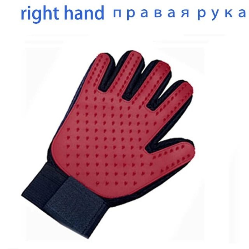 DualPet Interactive Grooming Deshedding Glove 12