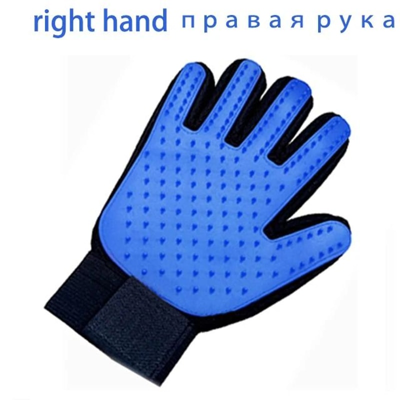 DualPet Interactive Grooming Deshedding Glove 8