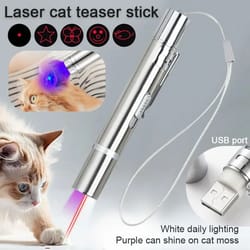 3-in-1 multifunctional laser pointer & interactive cat toy