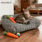 Modern Striped Pet Sofa Bed 4