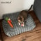 Modern Striped Pet Sofa Bed 5