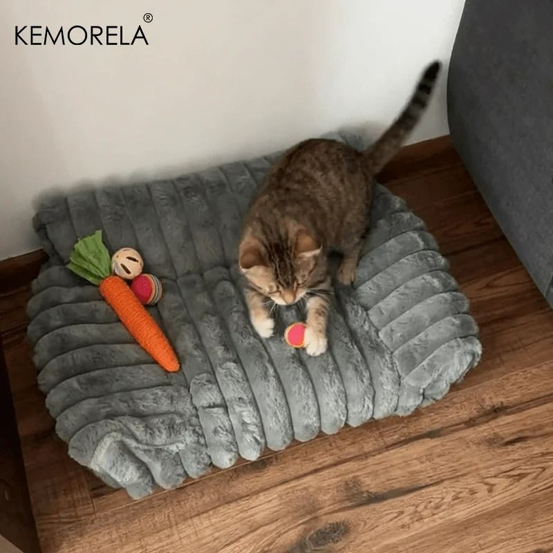 Modern Striped Pet Sofa Bed 5