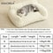 Modern Striped Pet Sofa Bed 6