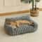 Modern Striped Pet Sofa Bed 7