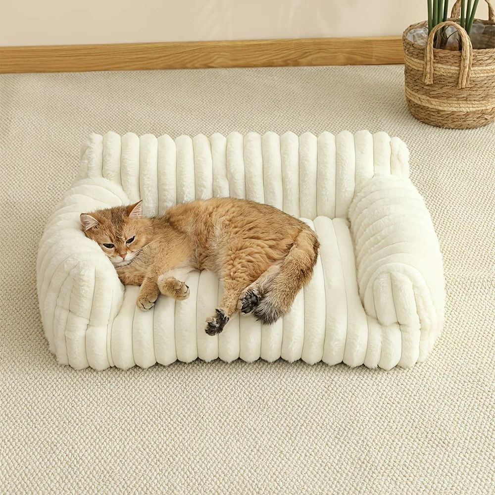 Modern Striped Pet Sofa Bed 8