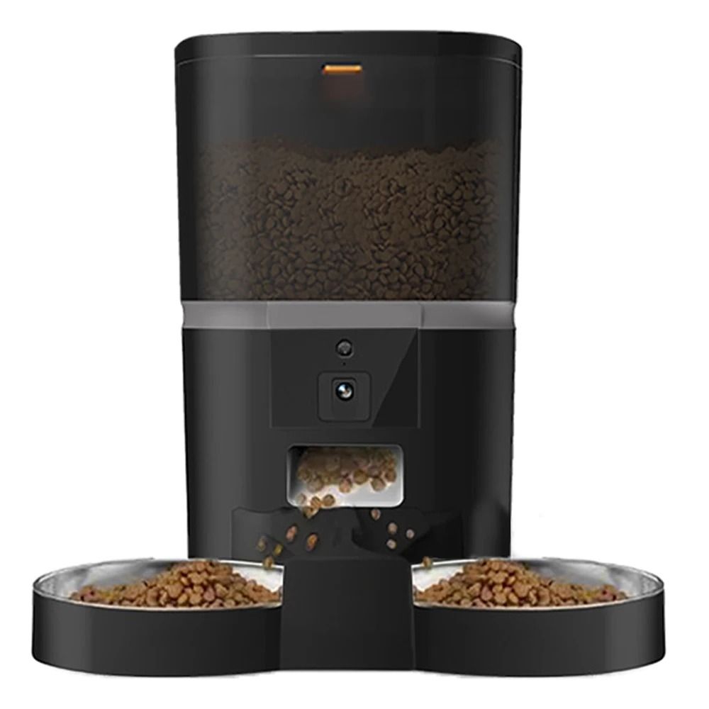 4L Smart Automatic Pet Feeder With HD Camera Voice Recorder 8