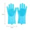 Magic Silicone Pet Bathing Massage Gloves Pair 5