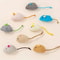Interactive Durable Linen Plush Rat Toy Set 3Pack 1