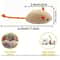 Interactive Durable Linen Plush Rat Toy Set 3Pack 5