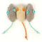 Interactive Durable Linen Plush Rat Toy Set 3Pack 6